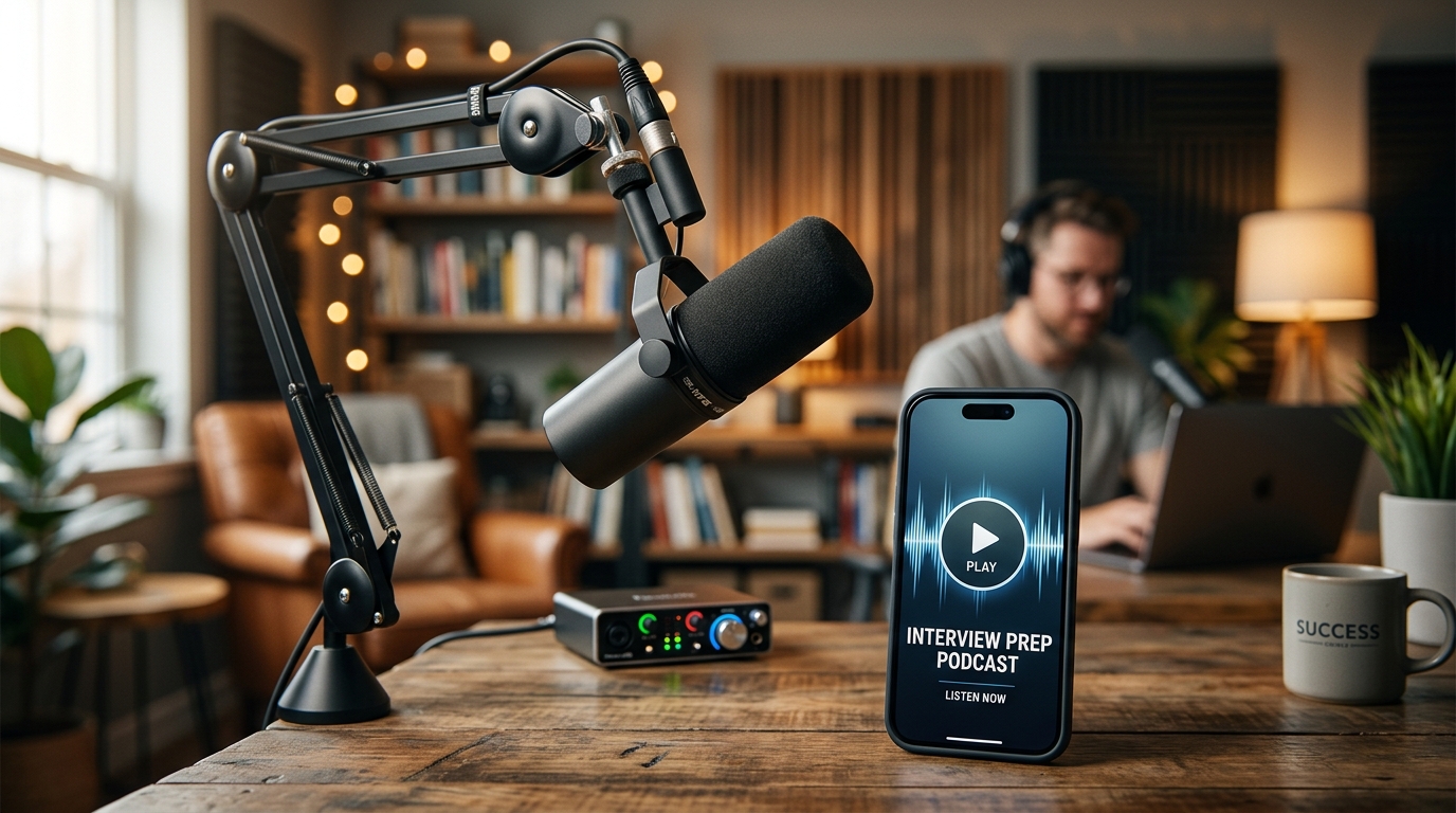 Mülakat Hazırlık Podcastlerimiz Artık YouTube'da! Kapak Görseli